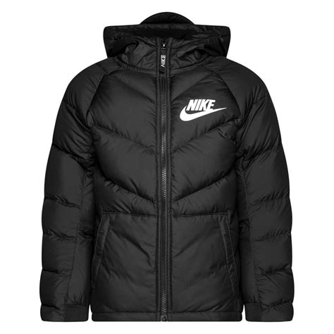 nike winterjacke kinder fussball in schwarz mit kapuzen|Nike Winterjacken für Kinder von Top.